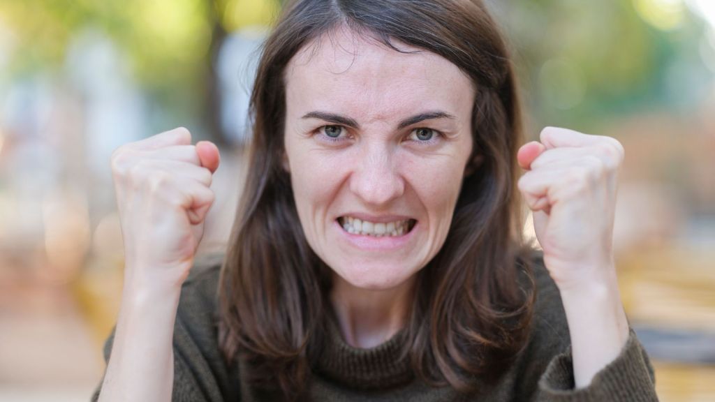 Angry woman