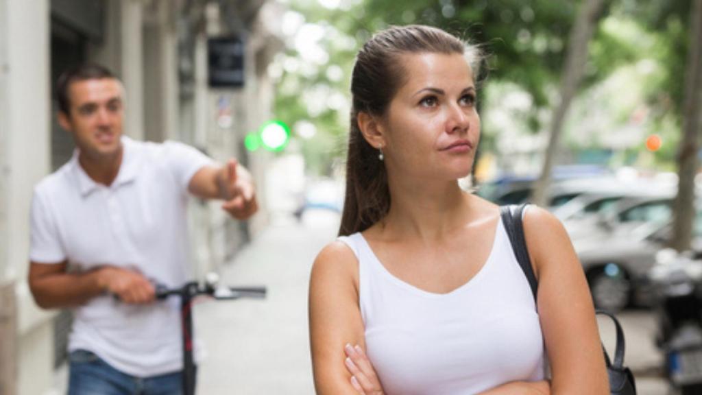 Woman approached by guy