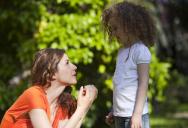 A Woman Tried To Comfort A Young Girl Crying In A Public Park, But The Girl Told Her To Leave Her Alone