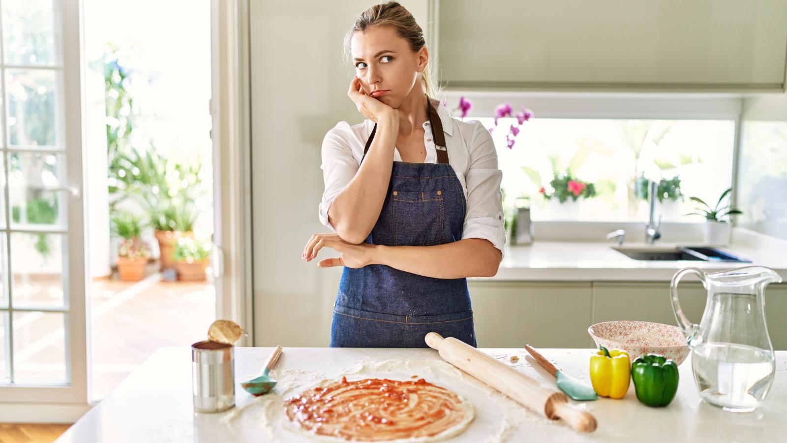 woman in a kitchen