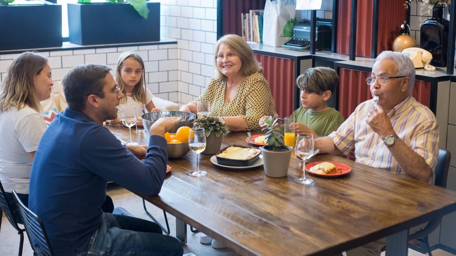 The Birthday Betrayal: How a Granddaughters Act of Kindness Exposed Her Familys Greed and Triggered an All Out War. large family dining at restaurant