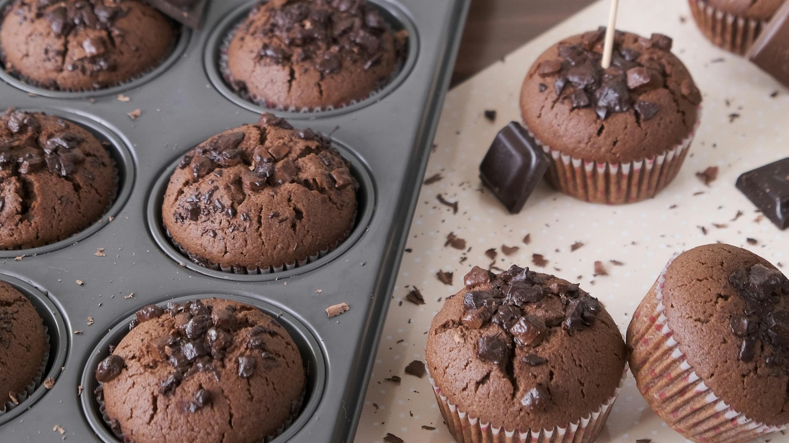 A Rare Gluten Free Treat Becomes The Center Of A Relationship Conflict Over Respect And Boundaries chocolate muffins in a baking tin and on a plate