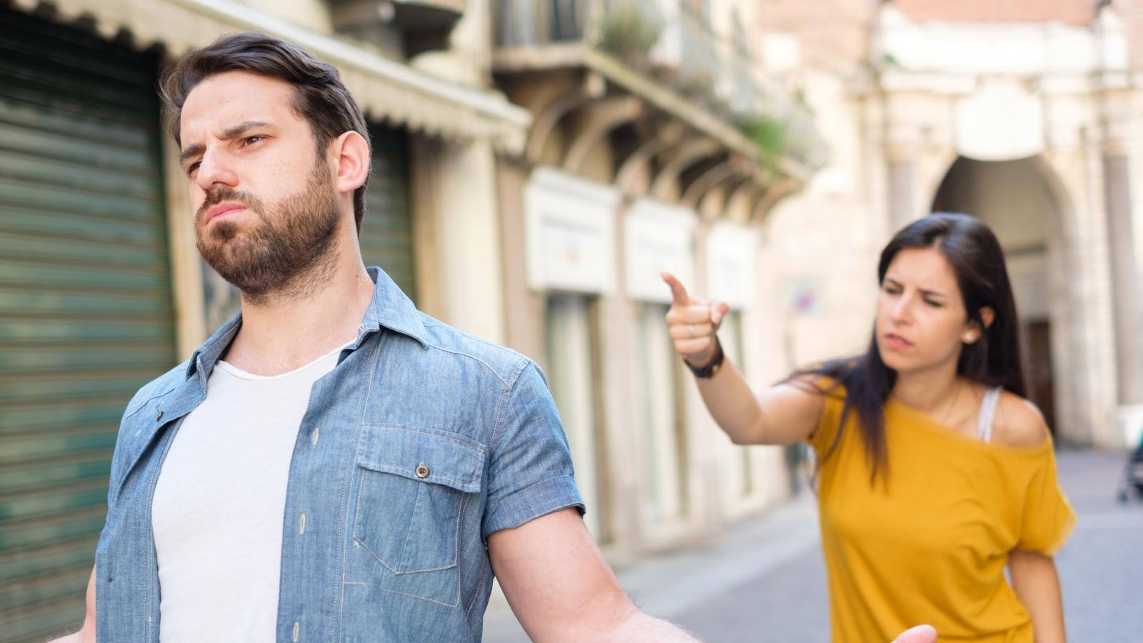couple having an argument