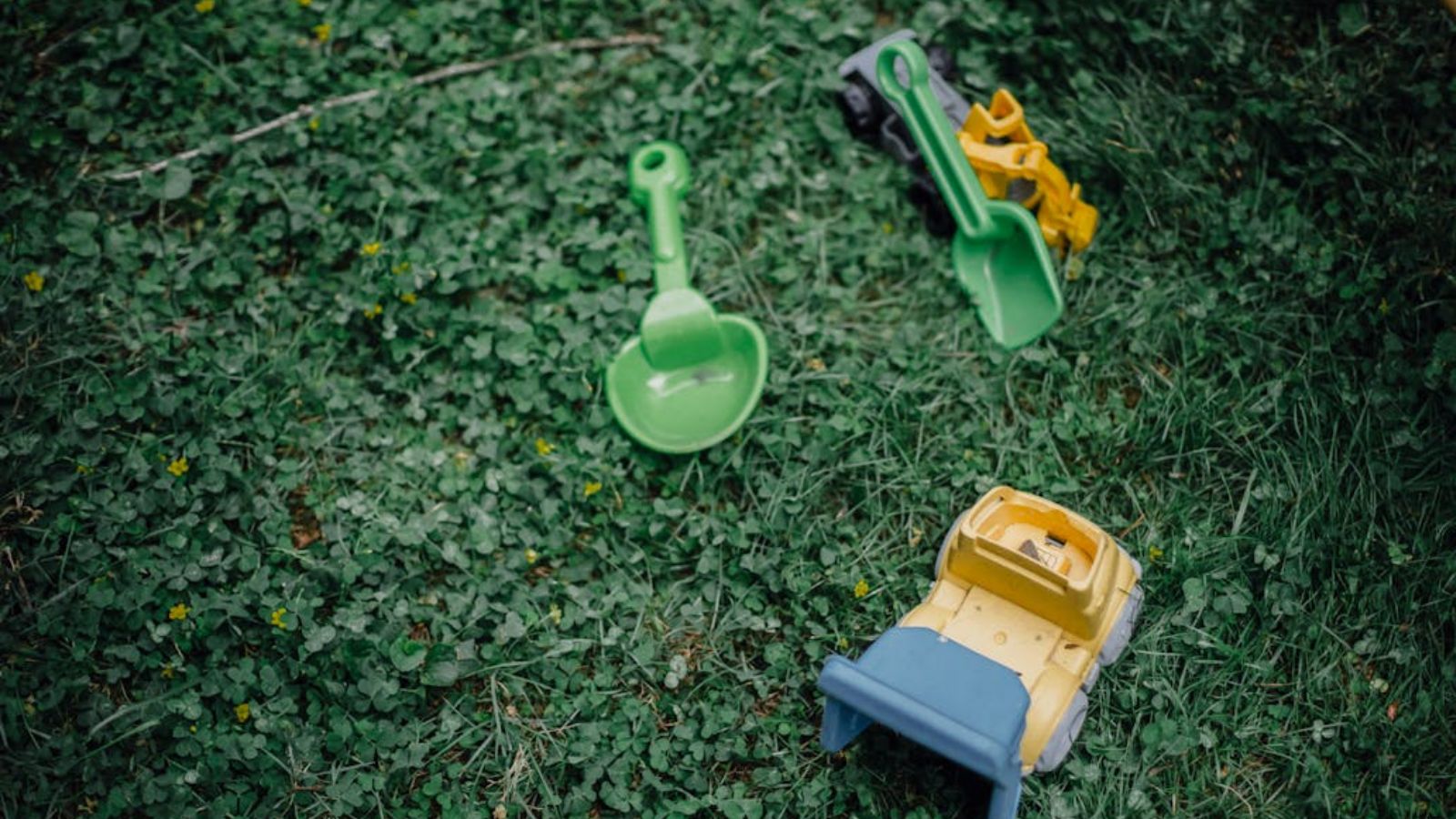toys in the yard