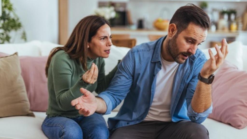 Arguing with spouse