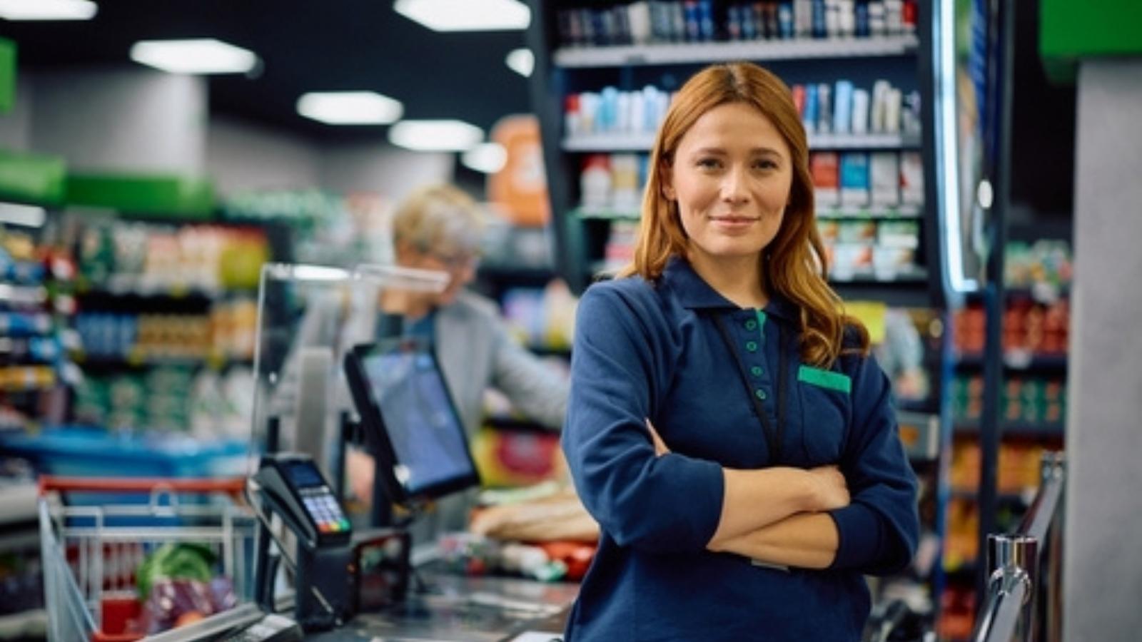 The Promo Clearly Said Select Styles Only. The Mind Boggling Register Meltdown Triggered by a Shopper Who Refused to Read the Signs. Cashier smiling
