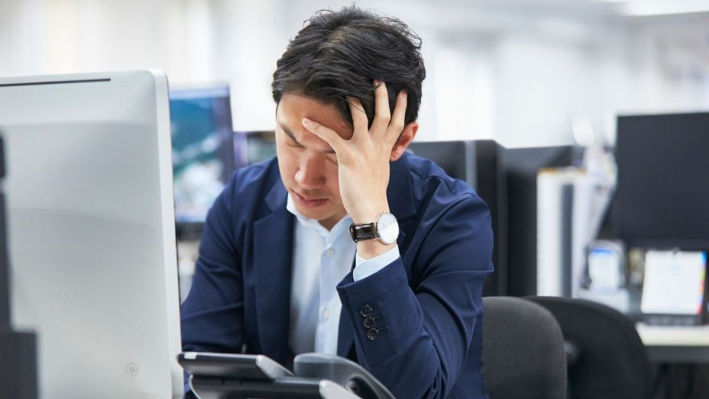 An office worker