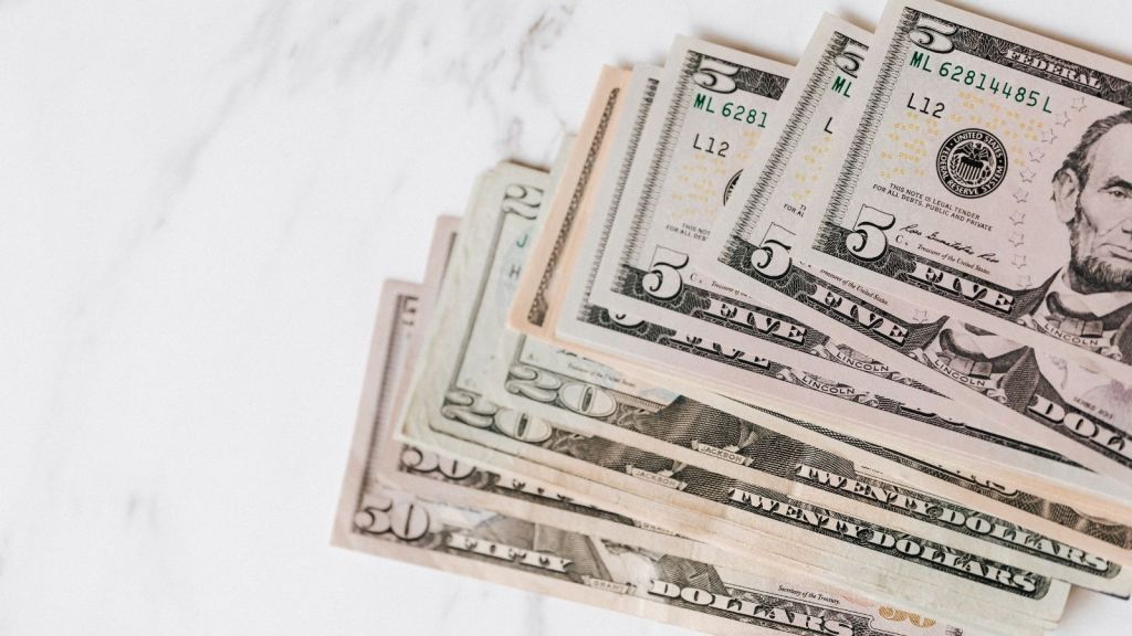 Multiple dollar bills