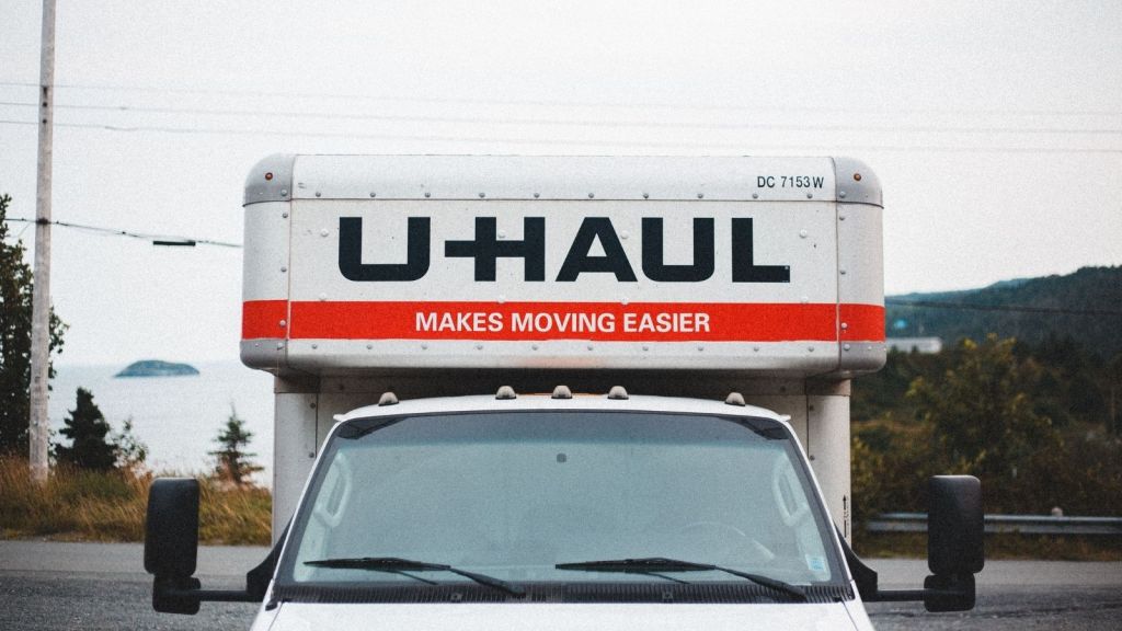 A moving truck