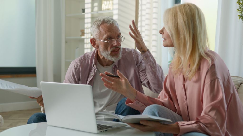 Elderly man frustrated over inheritance wishes