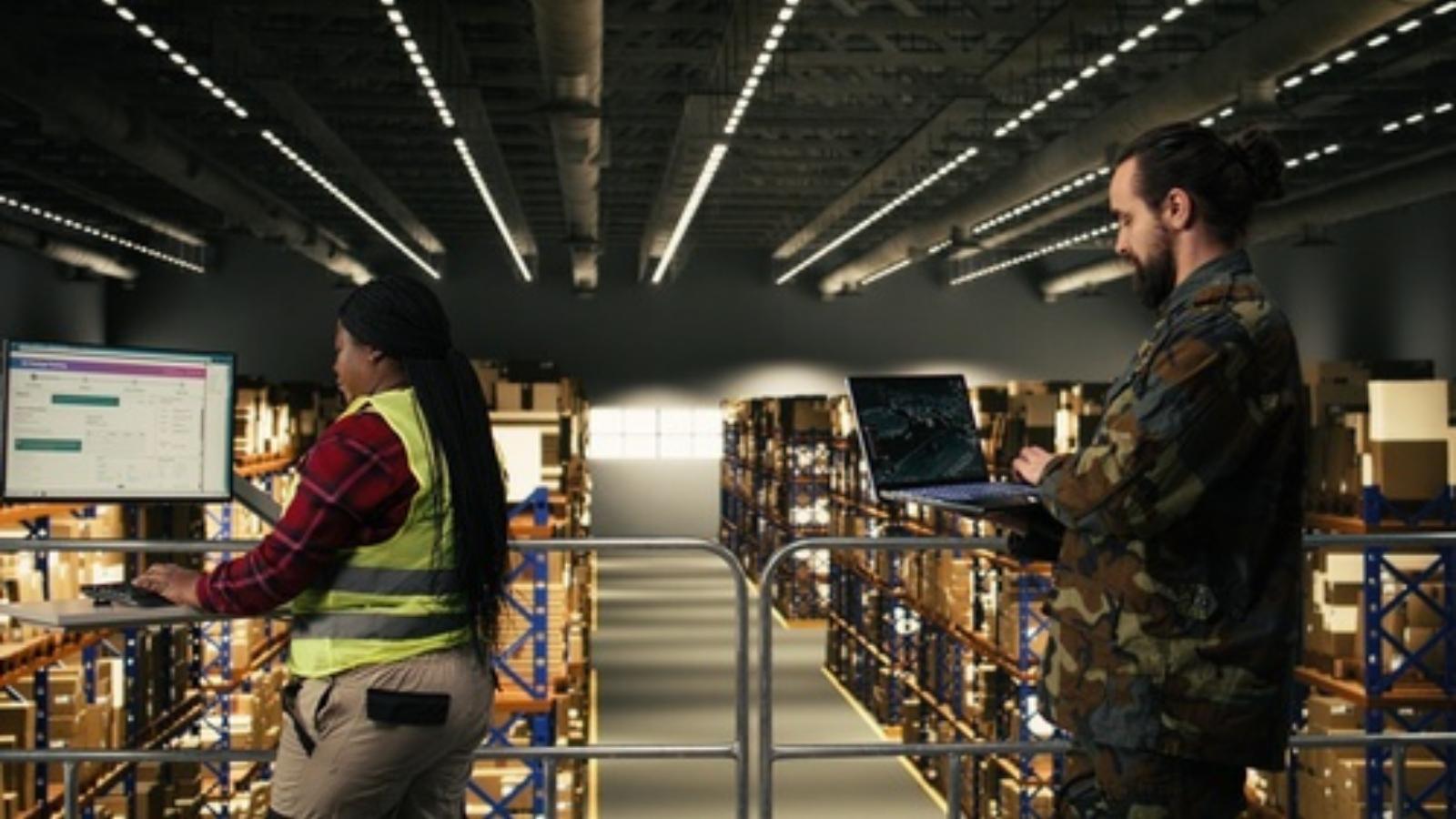 Military warehouse