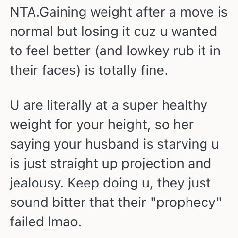 Her In Laws Thought Weight Comments Were Acceptable, So She Set About Proving Them Wrong Screenshot 2026 07 10 at 8.41.45 PM Her In Laws Thought Weight Comments Were Acceptable, So She Set About Proving Them Wrong