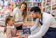 Employee Goes Out of His Way to Help Two Young Customers, and Their Checkout Surprise Touches Him