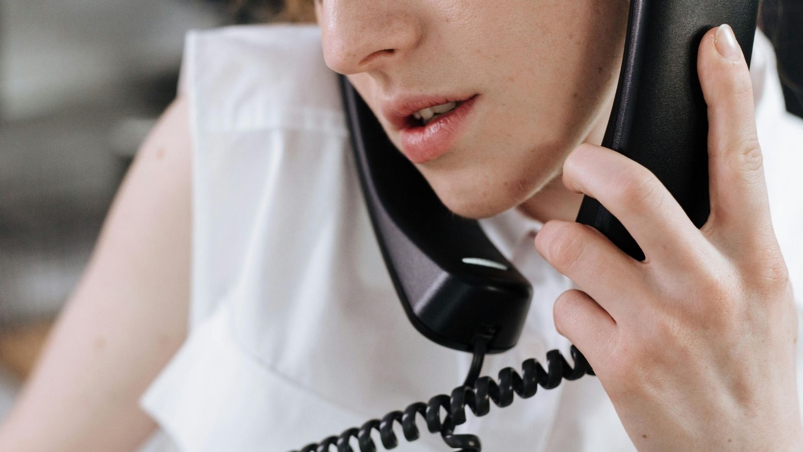 busy phone receptionist