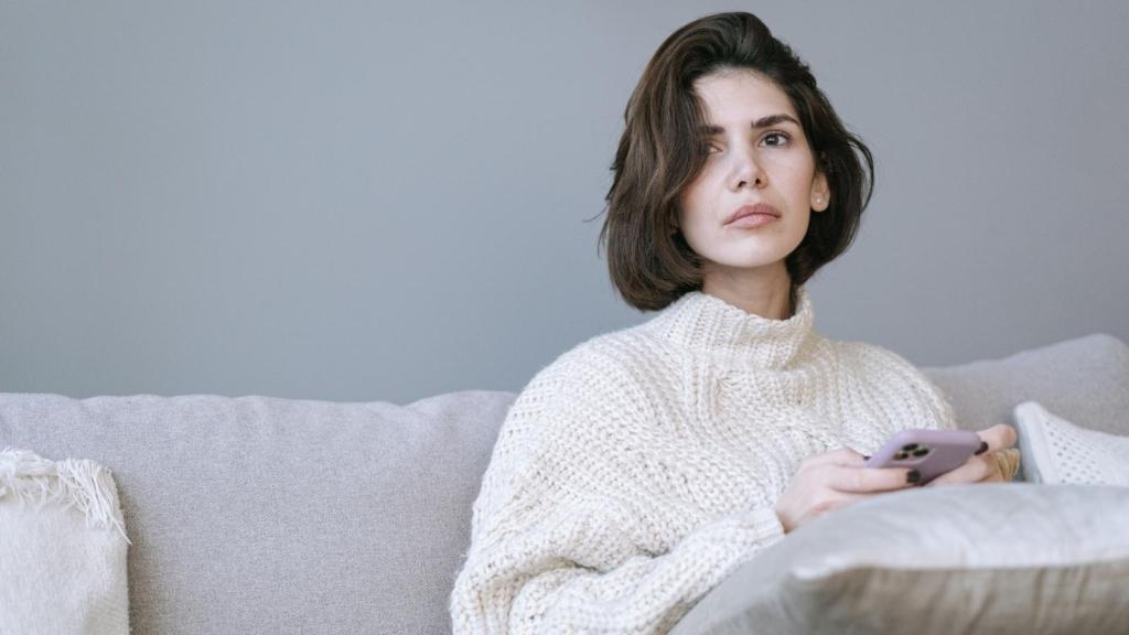 Young woman upset and not sure what to do