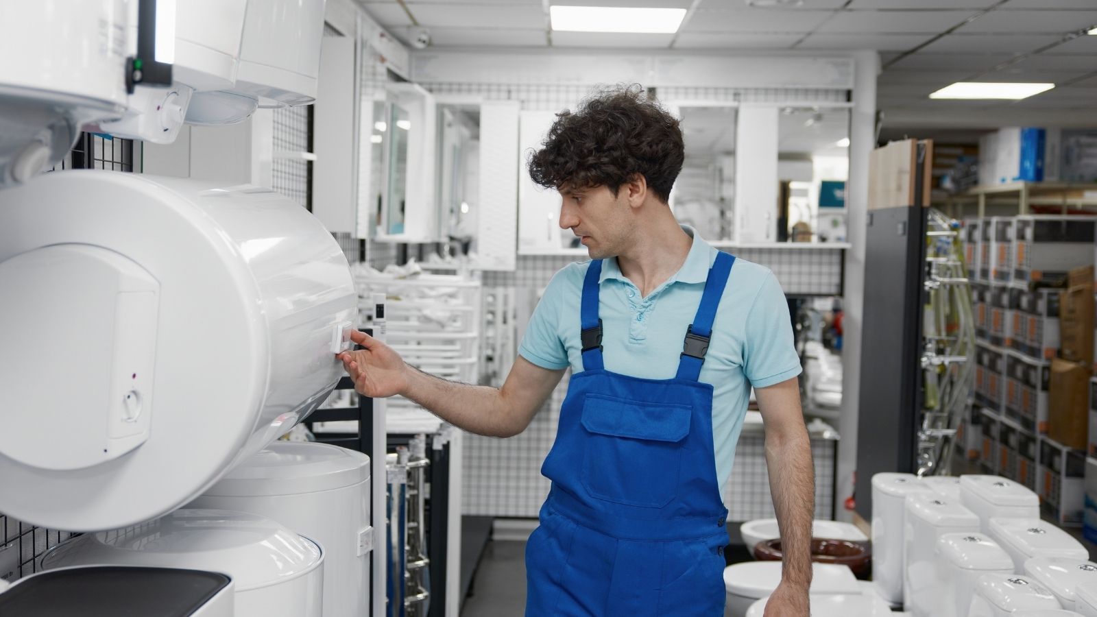 He Thought He Knew Better Than the Staff. The Clerk’s Brilliant Malicious Compliance Cost the Customer a Fortune man selling hot water tanks