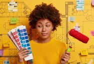 They Forced Her to Paint Her Door, So She Picked an Eye-Searing Color Specifically Designed to Outrage the City