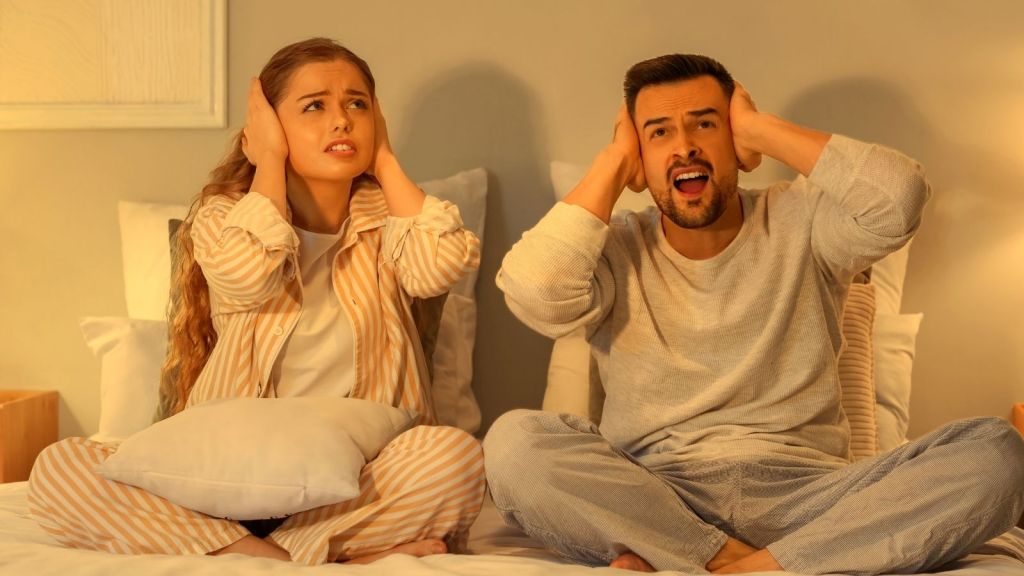 couple upset at noisy neighbors