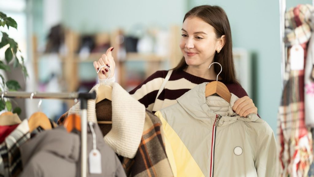woman shopping