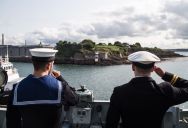 A Van Trapped Him In His Parking Spot—Then The Navy Officer Decided To Help