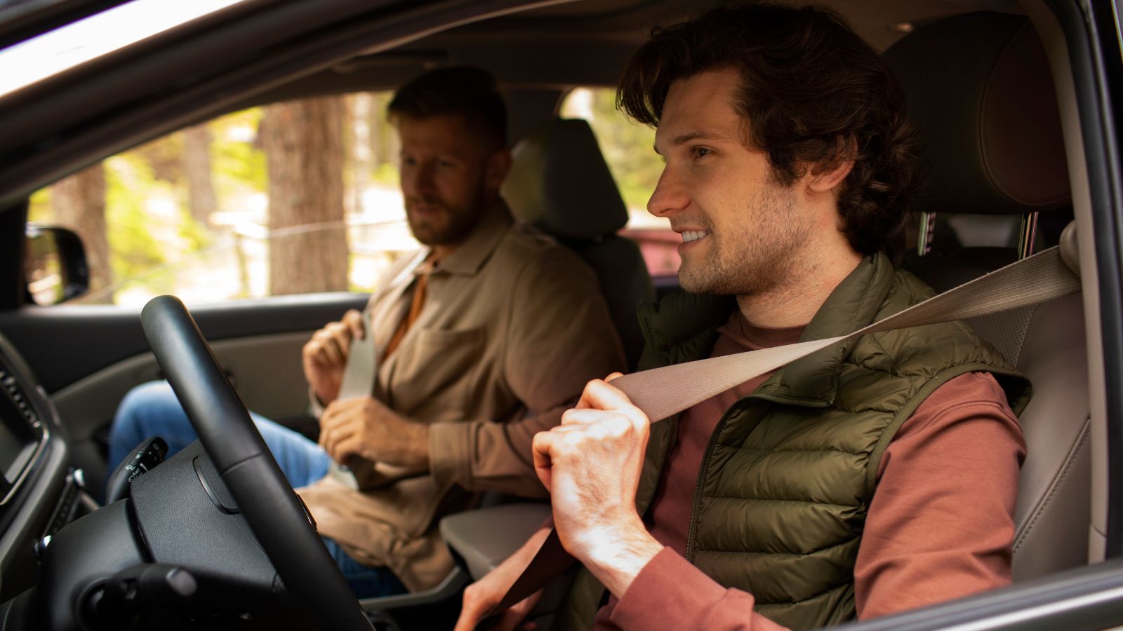 Friend Asks for Gas Money for a Short Ride, but He’s Still Owed $140 From Two Months Earlier Two men riding a car