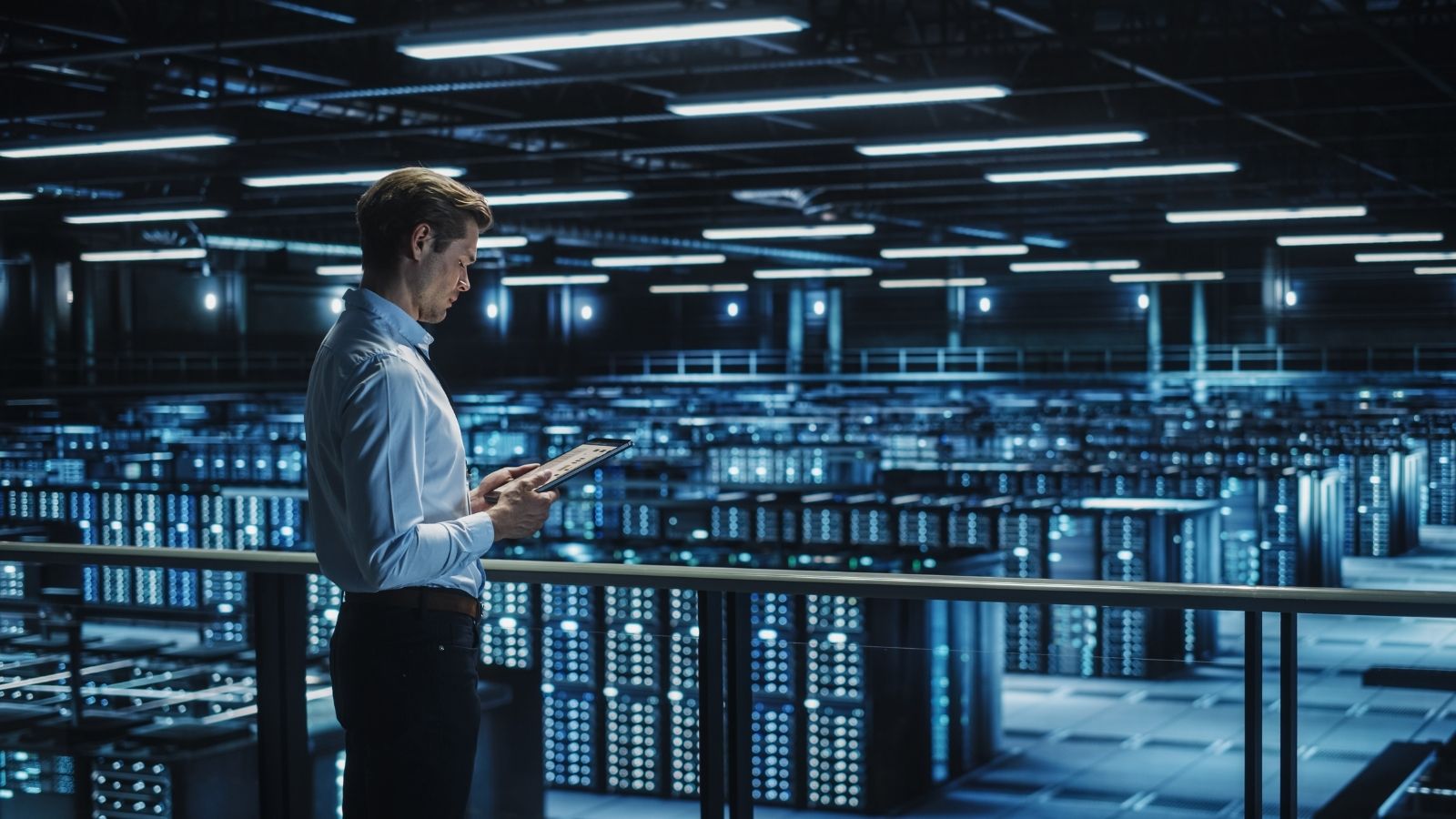 A Supervisor Ignored Every Warning About the Data Center, So When It Flooded He Was Held Responsible and Fired businessman in a data center