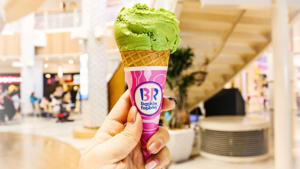 Baskin Robbins ice cream cone