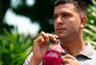 His Coworker Is Thriving in the Corporate World While His Own Dream Job Is Handing Out Free Smoothie Samples