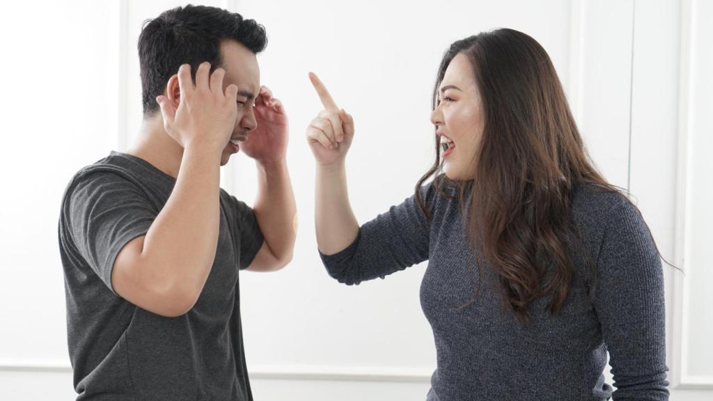 couple having a fight