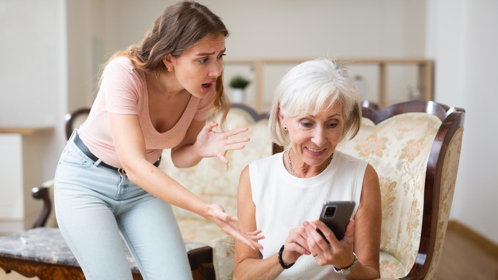 She Asked Her Mom to Take Her Stuff Home. What Happened Next Shattered Their Relationship. woman arguing with her mom