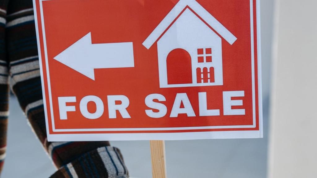 home for sale sign