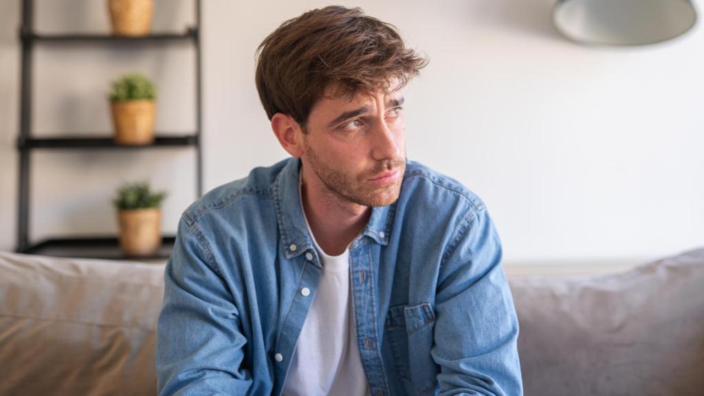 man in deep thought