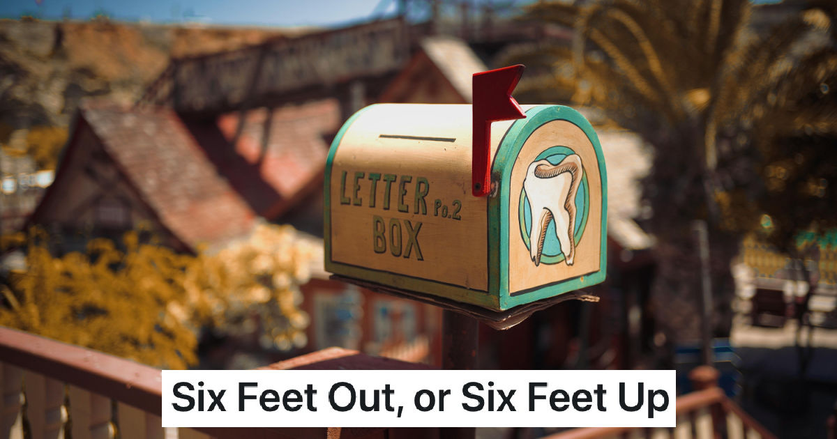 mailbox outside house