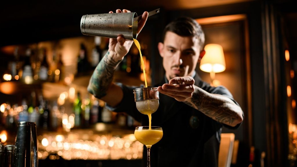 male bartender