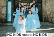 Groom Put ‘No Kids’ On His Wedding Invitation, But After Seeing People Completely Ignore It, He Learned An Important Lesson