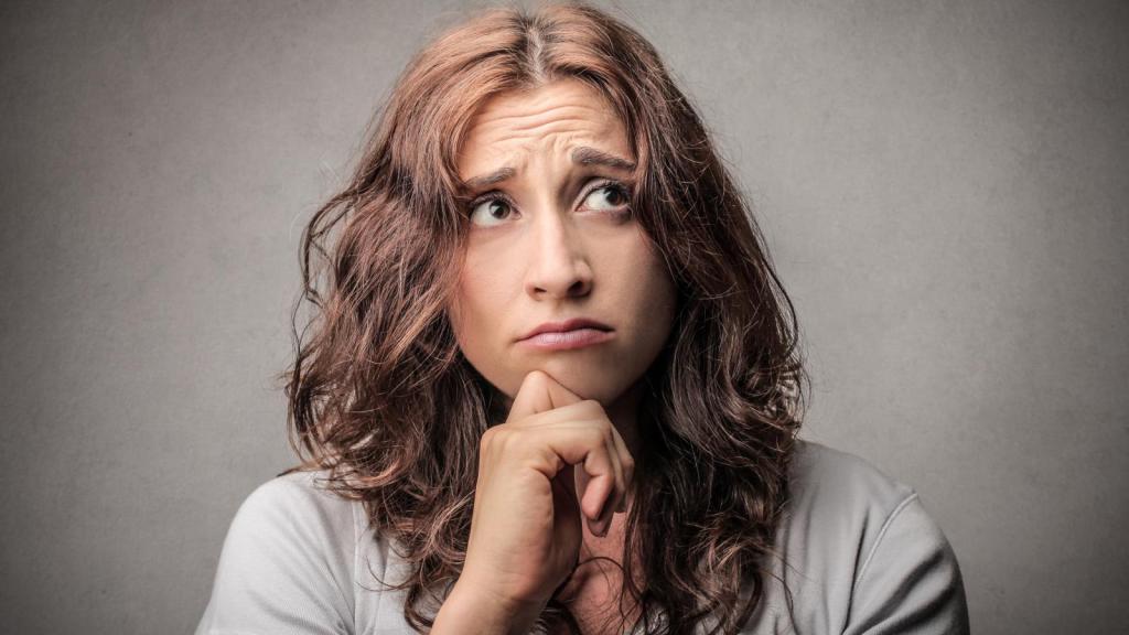 woman in deep thought