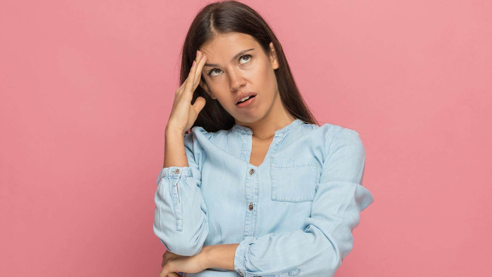 Her Roommate Wont Stop Texting Her About the Front Door Being Locked — She Cant Get a Moments Peace woman rolling her eyes