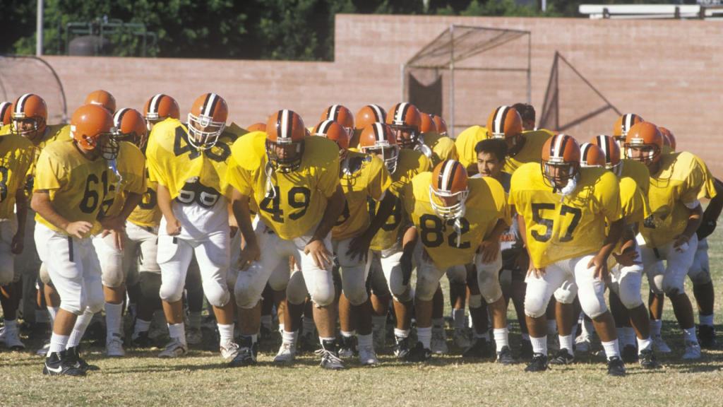 football players in high school