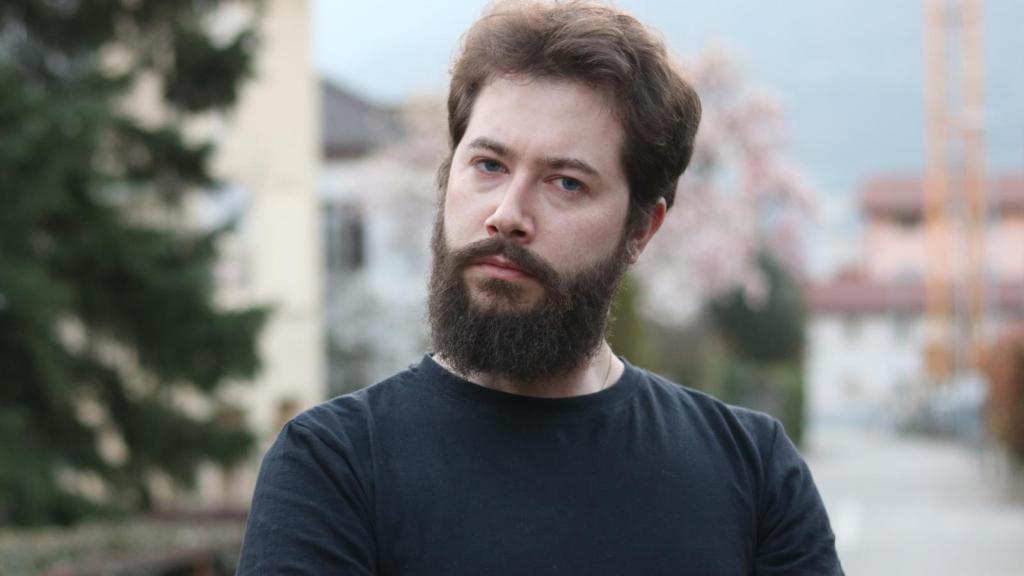 man with a serious look