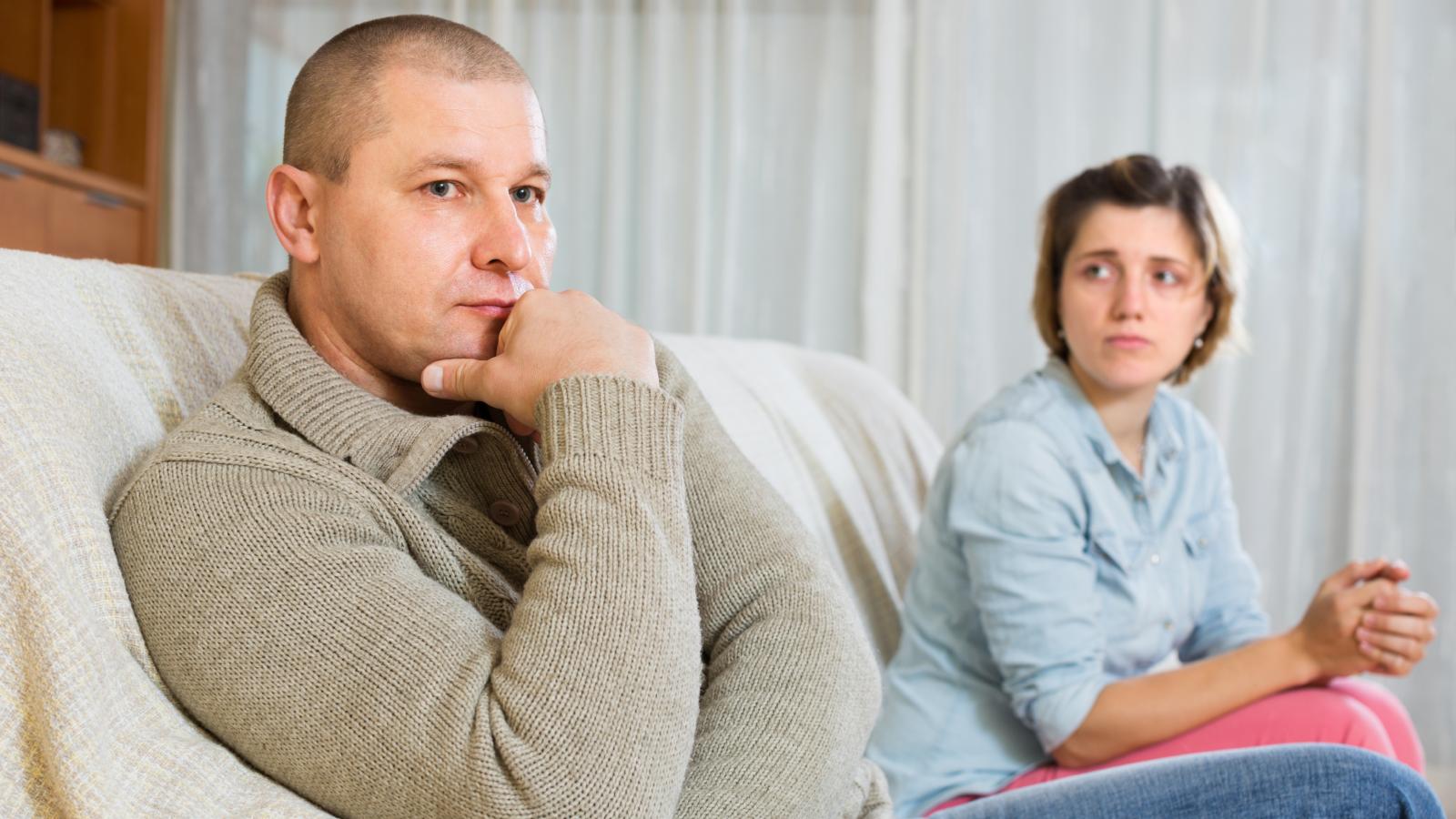 couple on a couch