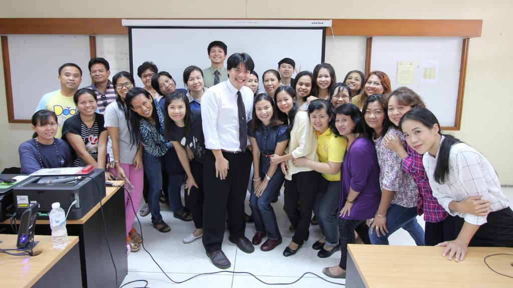 students in a classroom