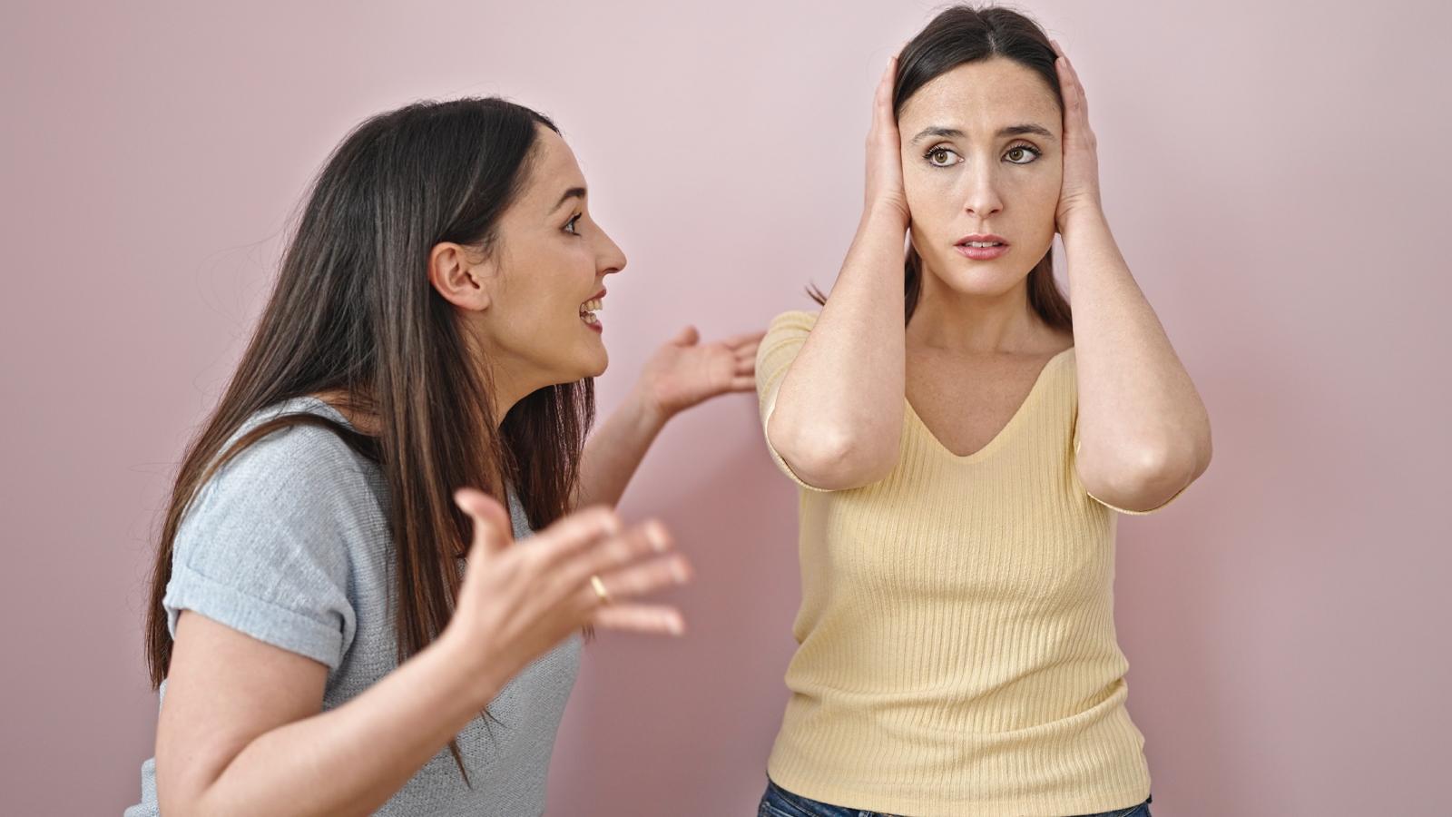 two women having an argument