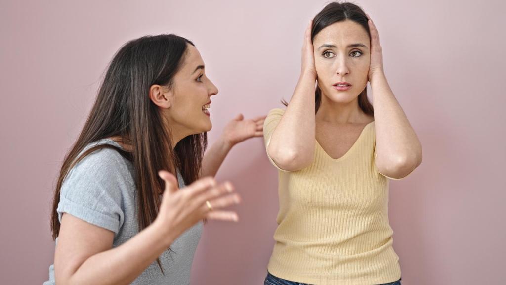 two women having an argument