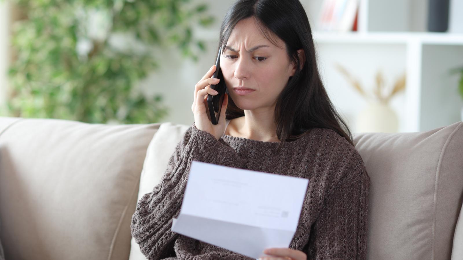 She Took Care of Her Apartment for Years, but Her Landlord Still Refused to Return Her Deposit woman on a phone call
