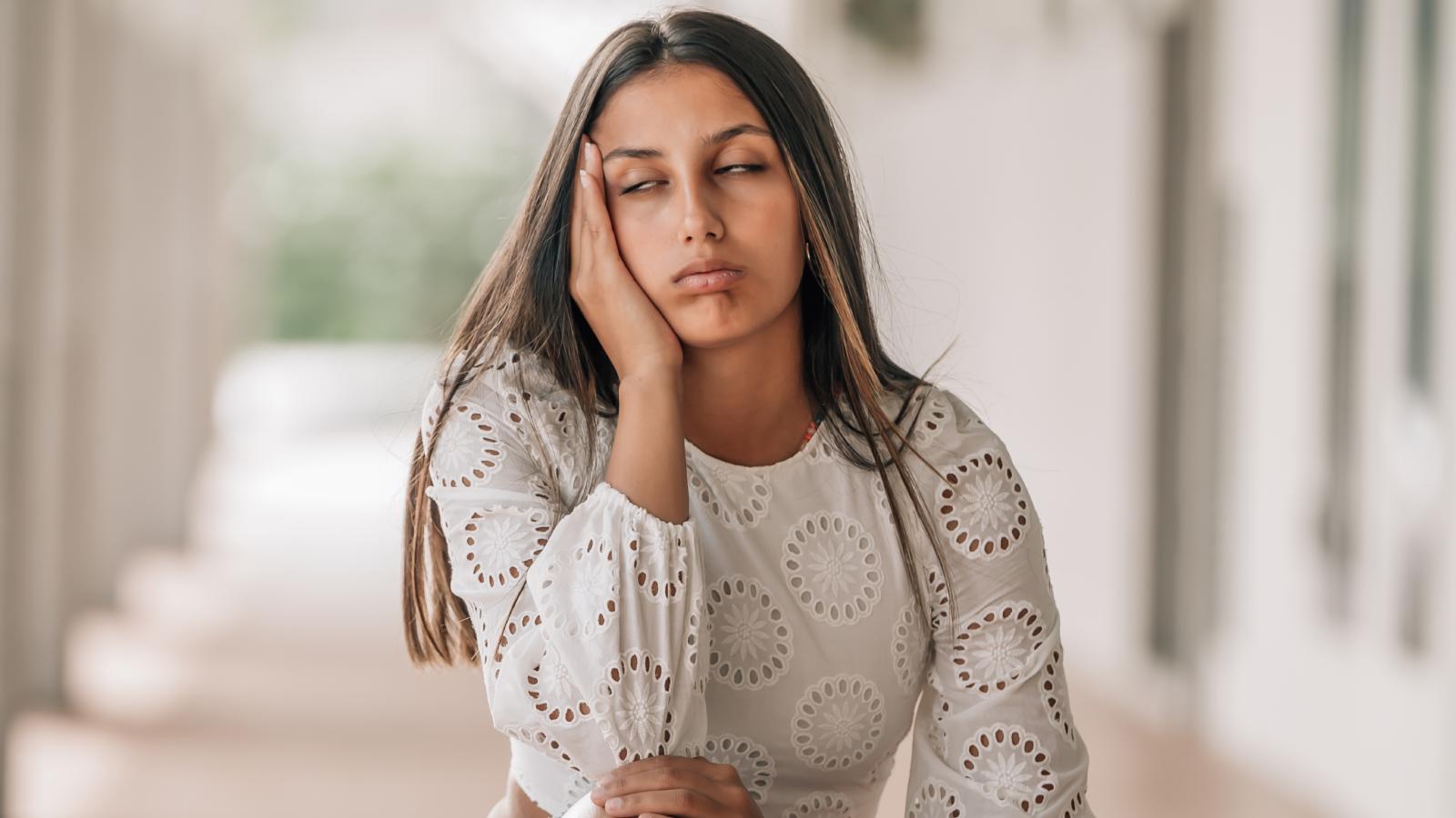 She Tried Talking to Their Parents, but the Kids Targeted Taunting Has Only Grown More Malicious woman rolling her eyes