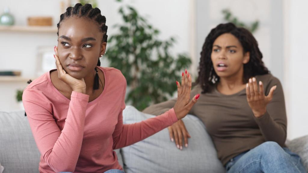 women having an argument