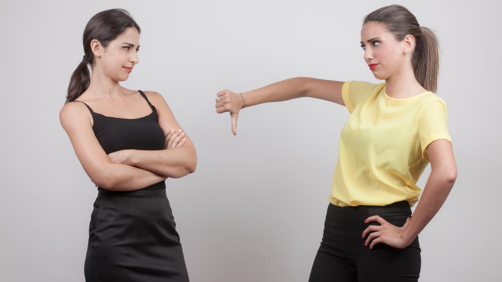 You Can’t Use That: Best Friend Explodes Over Pregnant Woman’s Choice of a Similar Baby Name two women having a conversation