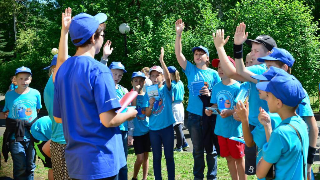 kids at summer camp