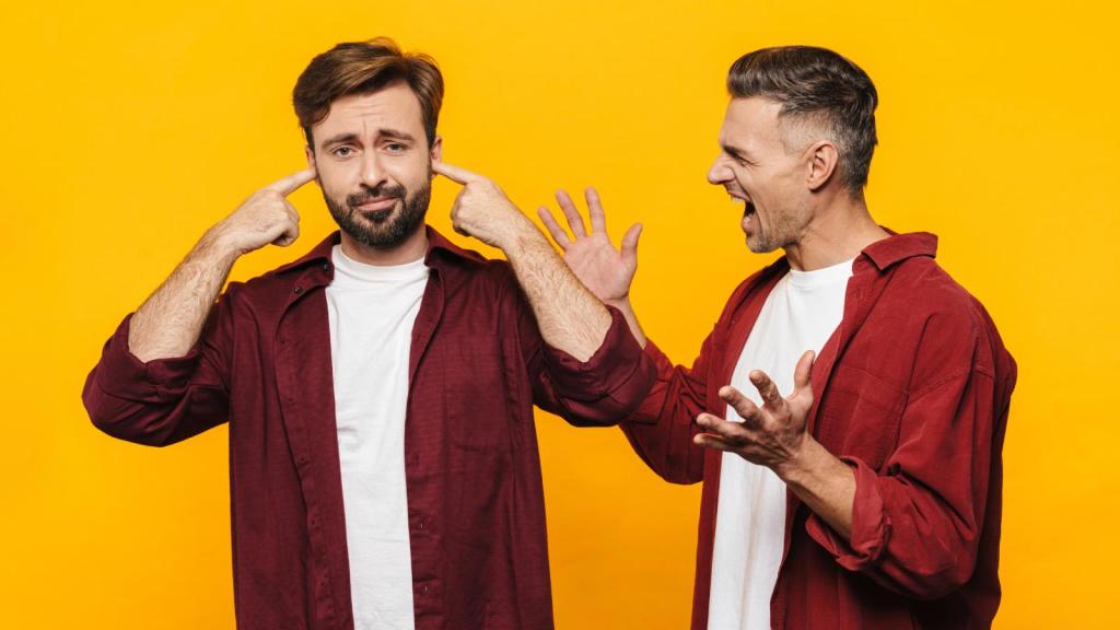 two men having an argument