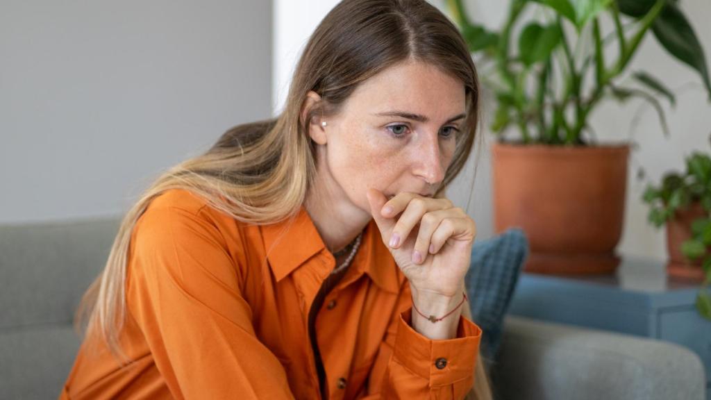 woman in deep thought